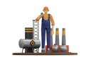 پیش‌نمایش فایل male-worker-at-oil-industry-8435074 از پک شغل