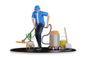 پیش‌نمایش فایل worker-with-vacuum-cleaner-8435075 از پک شغل