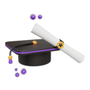 پیش‌نمایش فایل graduation-hat-8193009 از پک آموزش و پرورش