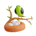 پیش‌نمایش فایل bird-nest-8594443 از پک بهار
