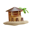 پیش‌نمایش فایل beach-bar-8760041 از پک تابستان