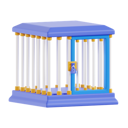 پیش‌نمایش فایل cage-8844838 از پک رفاه حیوانات
