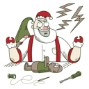 پیش‌نمایش فایل santa-creates-a-toy-4648091 از پک بابانوئل مِرلتی