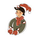 پیش‌نمایش فایل boy-feed-snowflakes-4717470 از پک کریسمس سموسسی