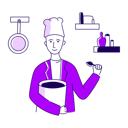 پیش‌نمایش فایل boy-cooking-a-delicious-meal-4749988 از پک لوکرِتی