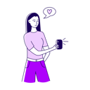 پیش‌نمایش فایل girl-clicking-selfie-4749973 از پک لوکرِتی