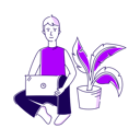 پیش‌نمایش فایل guy-working-on-laptop-4749977 از پک لوکرِتی