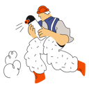 پیش‌نمایش فایل firefighter-holding-fire-extinguisher-4967350 از پک للیو