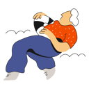 پیش‌نمایش فایل man-with-swimming-ring-4967354 از پک للیو