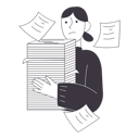 پیش‌نمایش فایل business-woman-doing-paperwork-5128628 از پک نِولی