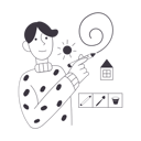 پیش‌نمایش فایل graphic-designer-5276817 از پک نِولی