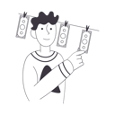 پیش‌نمایش فایل man-doing-cash-preservation-4965817 از پک نِولی