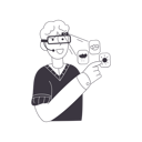 پیش‌نمایش فایل man-using-vr-5276818 از پک نِولی