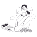 پیش‌نمایش فایل woman-doing-accounting-4965843 از پک نِولی