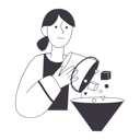 پیش‌نمایش فایل woman-pours-items-out-of-the-bucket-5128635 از پک نِولی