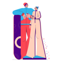 پیش‌نمایش فایل couple-of-snowboarders-4973846 از پک سپورری