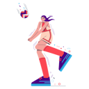 پیش‌نمایش فایل female-volleyball-4973879 از پک سپورری