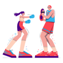 پیش‌نمایش فایل girl-doing-boxing-practice-4973845 از پک سپورری