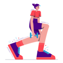 پیش‌نمایش فایل girl-squatting-4973874 از پک سپورری