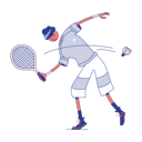 پیش‌نمایش فایل boy-playing-badminton-4980491 از پک زینکلی