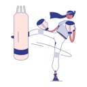 پیش‌نمایش فایل girl-trains-for-boxing-4980484 از پک زینکلی