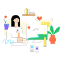 پیش‌نمایش فایل graphic-designer-working-on-computer-5042993 از پک وِبتی