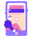 پیش‌نمایش فایل man-watching-virtual-video-5273352 از پک وِنلی