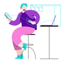 پیش‌نمایش فایل man-transmits-data-into-virtual-reality-5272729 از پک جولِتی
