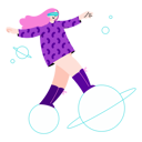 پیش‌نمایش فایل woman-travel-through-virtual-worlds-5272749 از پک جولِتی