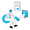 پیش‌نمایش فایل online-contract-5472521 از پک گیبکی