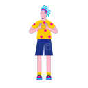 پیش‌نمایش فایل boy-showing-heart-gesture-with-hand-6309709 از پک آواتارها
