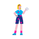 پیش‌نمایش فایل girl-holding-book-6309700 از پک آواتارها