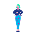 پیش‌نمایش فایل young-girl-showing-thumbs-up-6309704 از پک آواتارها