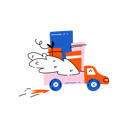 پیش‌نمایش فایل fast-shipping-6408522 از پک خرید