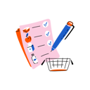 پیش‌نمایش فایل shopping-list-6408532 از پک خرید