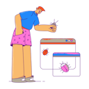 پیش‌نمایش فایل bug-encountered-6403745 از پک پونچی