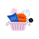 پیش‌نمایش فایل shopping-coupon-6503705 از پک بازاریابی