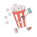 پیش‌نمایش فایل popcorn-7299209 از پک غذا رترو