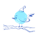 پیش‌نمایش فایل bird-in-hat-on-branch-7663721 از پک کیرتو