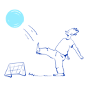 پیش‌نمایش فایل boy-kicking-ball-7663724 از پک کیرتو