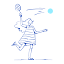 پیش‌نمایش فایل girl-plays-tennis-7663737 از پک کیرتو