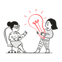 پیش‌نمایش فایل female-entrepreneur-with-business-idea-8350950 از پک کسب و کار