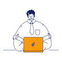پیش‌نمایش فایل boy-working-on-a-laptop-9282557 از پک آموزش یالتی