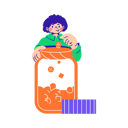 پیش‌نمایش فایل man-puts-the-coupons-in-a-jar-11043286 از پک تخفیف