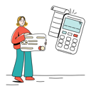 پیش‌نمایش فایل girl-using-credit-card-3456030 از پک فینوفین