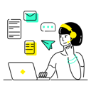 پیش‌نمایش فایل customer-support-5129864 از پک ایلاستریشن‌ها کوتِرر