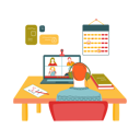 پیش‌نمایش فایل student-attending-online-class-4215851 از پک جِدوکت