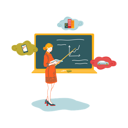 پیش‌نمایش فایل teacher-giving-presentation-4215837 از پک جِدوکت