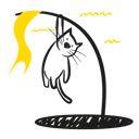پیش‌نمایش فایل cat-hanging-at-goal-post-4555620 از پک مینارتی