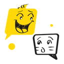 پیش‌نمایش فایل dialogue-box-with-face-expression-4555591 از پک مینارتی
